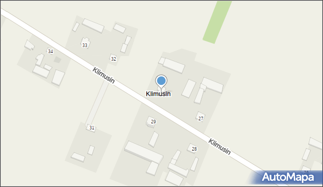 Klimusin, Klimusin, 30, mapa Klimusin