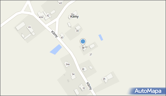 Klimy, Klimy, 38, mapa Klimy