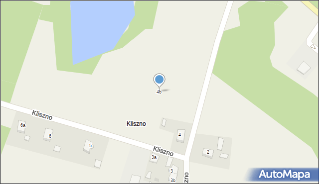 Kliszno, Kliszno, 4b, mapa Kliszno
