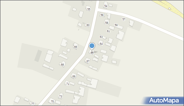 Kliszów, Kliszów, 65, mapa Kliszów