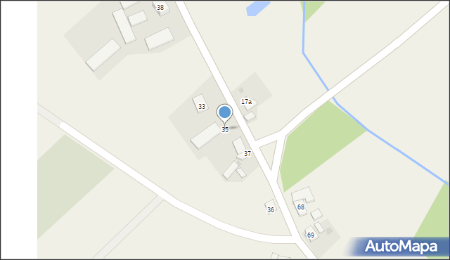 Kłobia, Kłobia, 35, mapa Kłobia