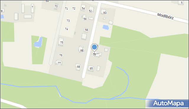 Kłóbka, Kłóbka, 64, mapa Kłóbka