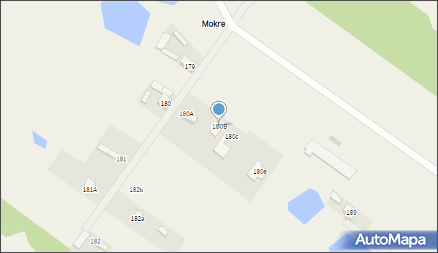 Kłocko, Kłocko, 180B, mapa Kłocko