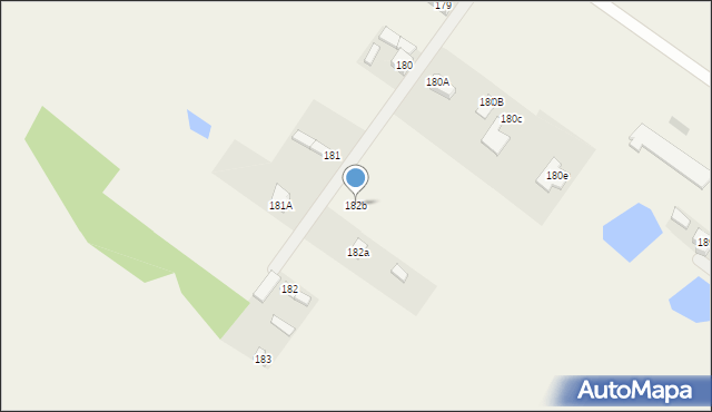 Kłocko, Kłocko, 182b, mapa Kłocko