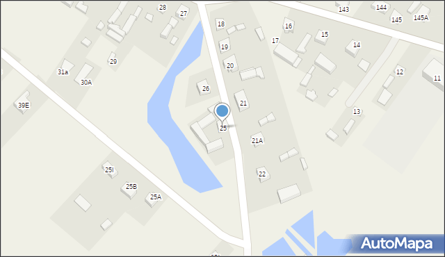 Kłocko, Kłocko, 25, mapa Kłocko