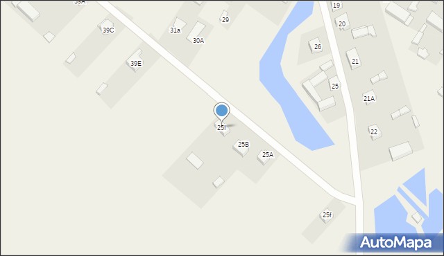 Kłocko, Kłocko, 25I, mapa Kłocko