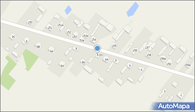 Kłocko, Kłocko, 7, mapa Kłocko