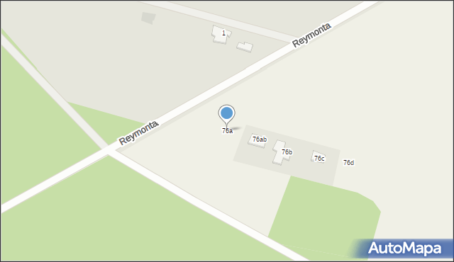 Kłocko, Kłocko, 76a, mapa Kłocko