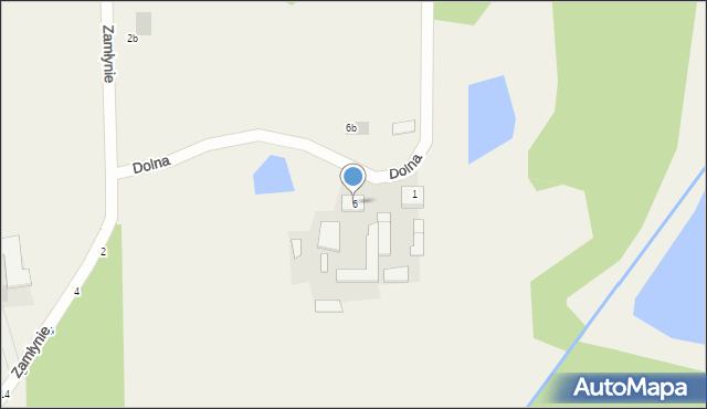 Kłoczew, Klonowa, 6, mapa Kłoczew