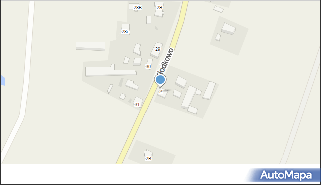 Kłodkowo, Kłodkowo, 2, mapa Kłodkowo