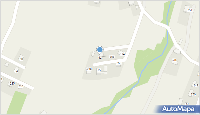 Kłodne, Kłodne, 51, mapa Kłodne