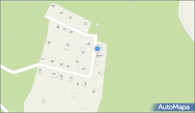 Kłodno, Kłodno, 25, mapa Kłodno