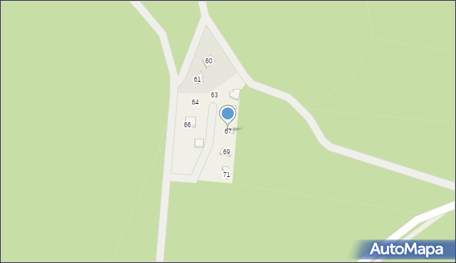 Kłodno, Kłodno, 67, mapa Kłodno