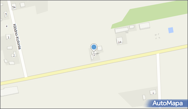 Kłódno-Kolonia, Kłódno-Kolonia, 1, mapa Kłódno-Kolonia