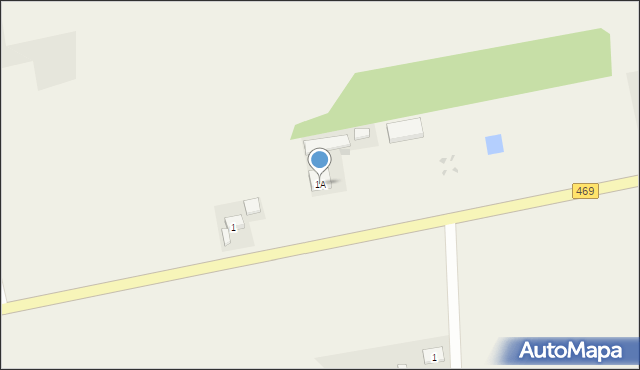 Kłódno-Kolonia, Kłódno-Kolonia, 1A, mapa Kłódno-Kolonia