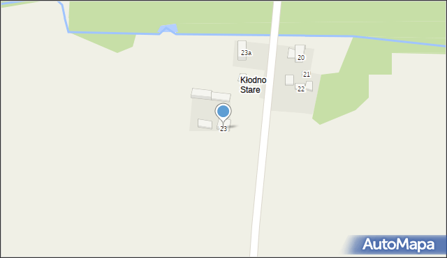 Kłódno-Kolonia, Kłódno-Kolonia, 23, mapa Kłódno-Kolonia