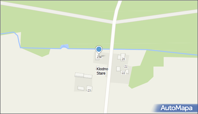 Kłódno-Kolonia, Kłódno-Kolonia, 23a, mapa Kłódno-Kolonia