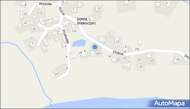 Kłokoczyn, Kłokoczyn, 16, mapa Kłokoczyn