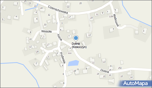Kłokoczyn, Kłokoczyn, 96, mapa Kłokoczyn