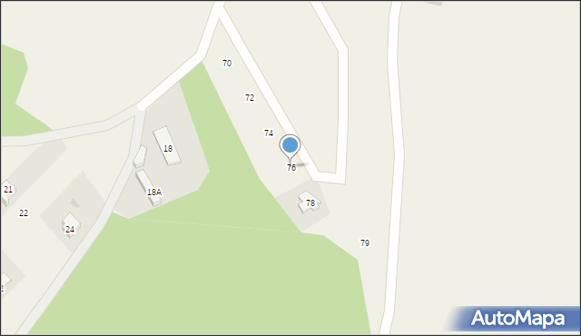 Kłonice, Kłonice, 76, mapa Kłonice
