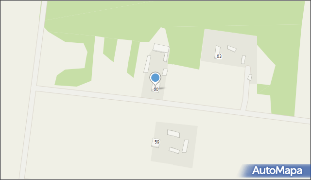 Kłonów, Kłonów, 60, mapa Kłonów