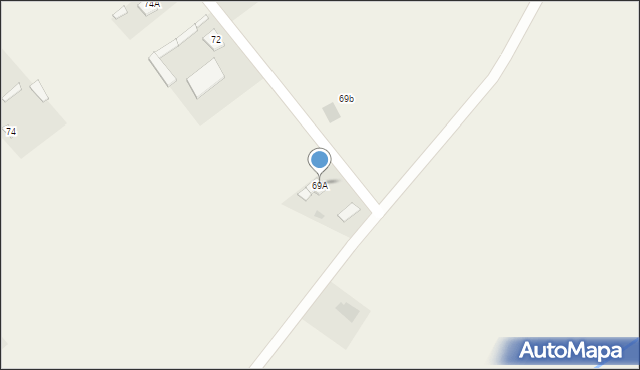 Kłonów, Kłonów, 69A, mapa Kłonów