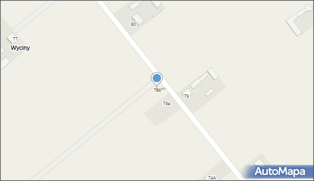 Kłonów, Kłonów, 79b, mapa Kłonów