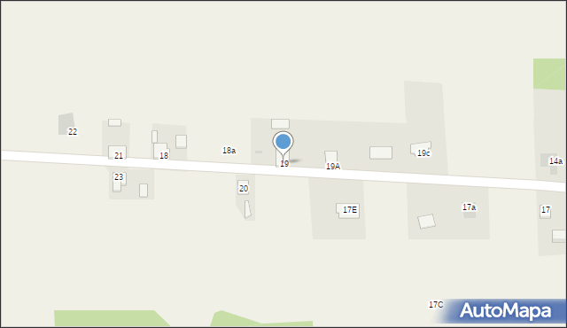 Klonowiec Stary, Klonowiec Stary, 19, mapa Klonowiec Stary