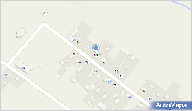 Klonownica Duża, Klonownica Duża, 76A, mapa Klonownica Duża