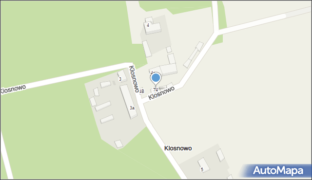 Klosnowo, Klosnowo, 74, mapa Klosnowo