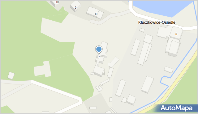 Kluczkowice-Osiedle, Kluczkowice-Osiedle, 7, mapa Kluczkowice-Osiedle