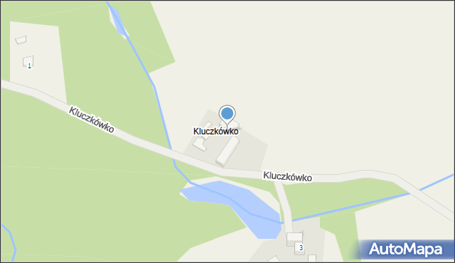 Kluczkówko, Kluczkówko, 2, mapa Kluczkówko