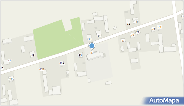 Kłudno, Kłudno, 83, mapa Kłudno