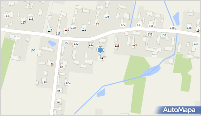 Kłudno, Kłudno, 124, mapa Kłudno
