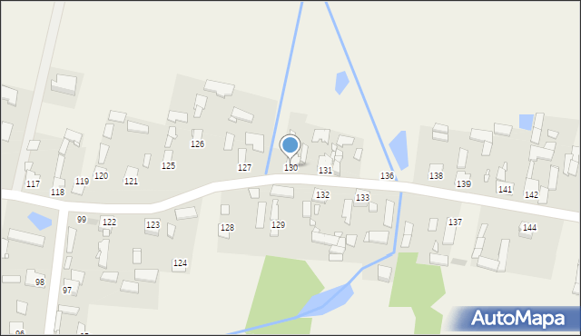 Kłudno, Kłudno, 130, mapa Kłudno