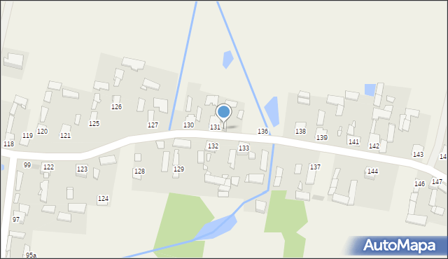 Kłudno, Kłudno, 134, mapa Kłudno