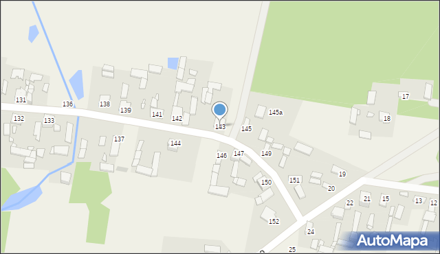 Kłudno, Kłudno, 143, mapa Kłudno