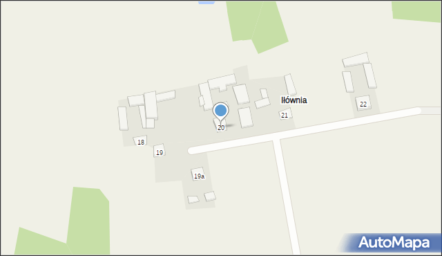 Kluki, Kluki, 20, mapa Kluki