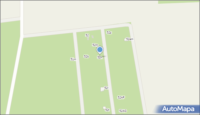 Klukówek, Klukówek, 52n, mapa Klukówek