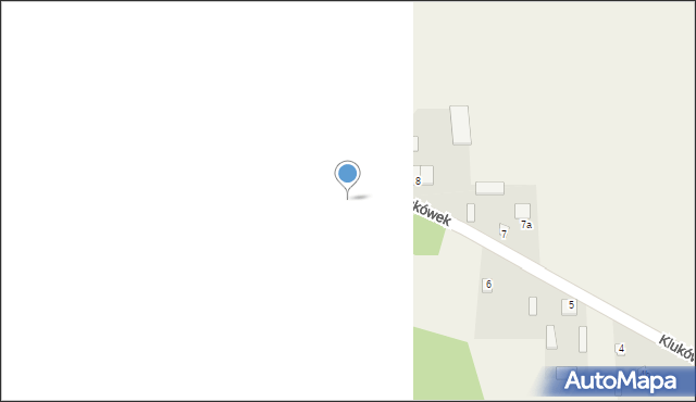 Klukówek, Klukówek, 9A, mapa Klukówek