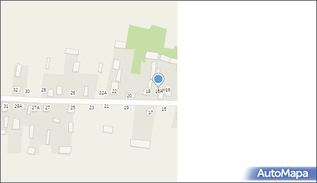 Klukowicze, Klukowicze, 16A, mapa Klukowicze