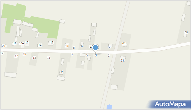 Klukowicze, Klukowicze, 3, mapa Klukowicze