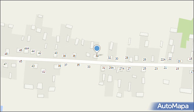 Klukowicze, Klukowicze, 34, mapa Klukowicze