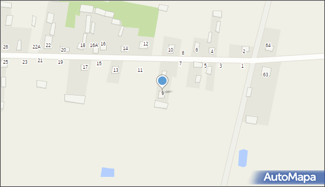 Klukowicze, Klukowicze, 9, mapa Klukowicze