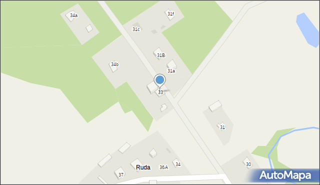 Klusek, Klusek, 33, mapa Klusek