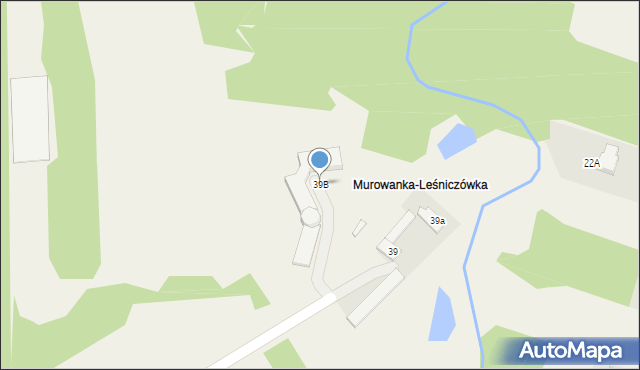 Klusek, Klusek, 39B, mapa Klusek