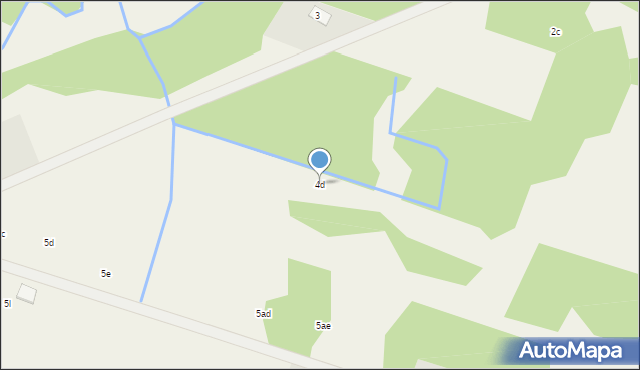 Klusek, Klusek, 4d, mapa Klusek