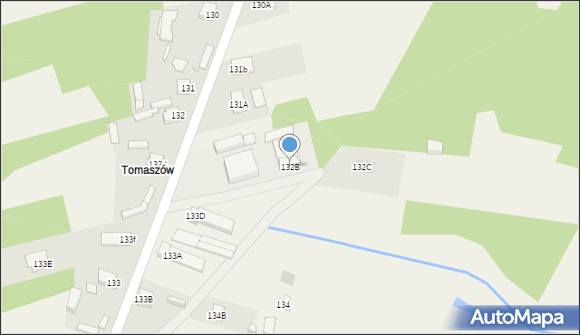 Klwatka Królewska, Klwatka Królewska, 132B, mapa Klwatka Królewska