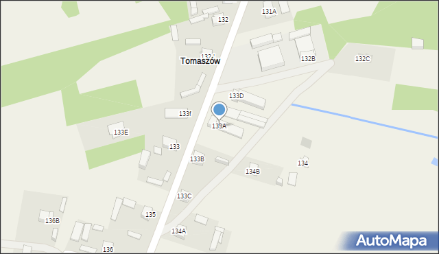 Klwatka Królewska, Klwatka Królewska, 133A, mapa Klwatka Królewska