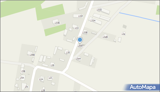 Klwatka Królewska, Klwatka Królewska, 133C, mapa Klwatka Królewska